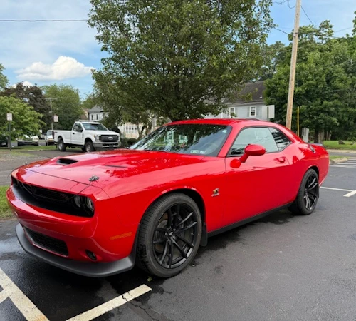 Red Car Exterior