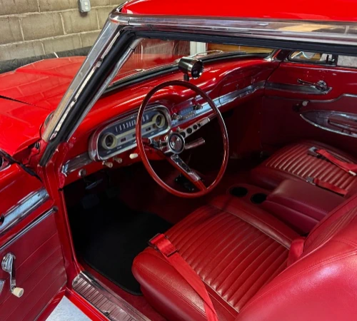 Red Car Interior